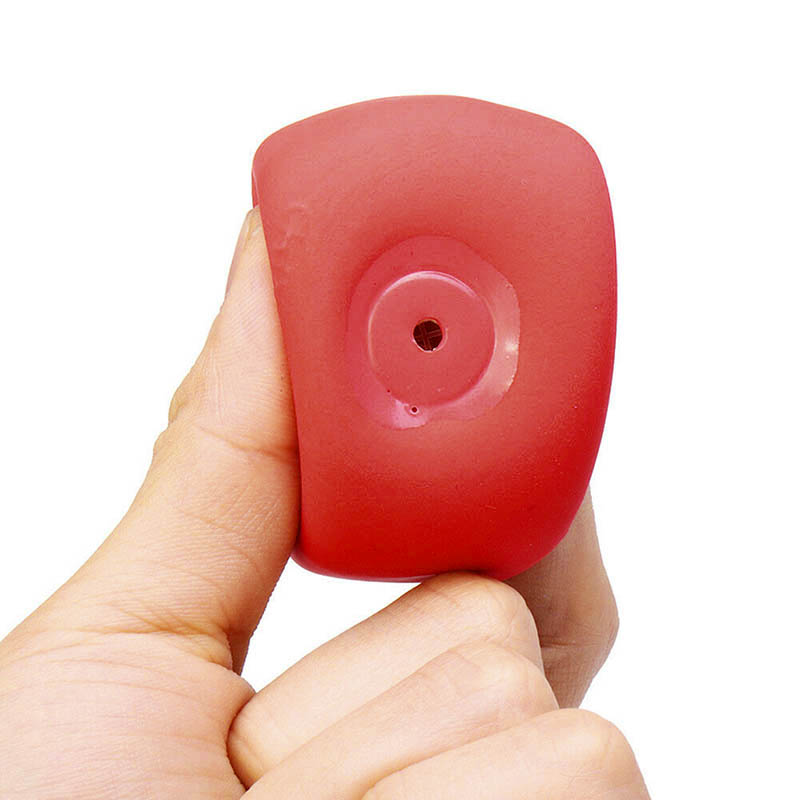 Rubber Dog Toys Pet Play Squeaky Ball Chewing Toy with Face Fetch Bright Balls Dog Supplies Puppy Pet Dog Training toys