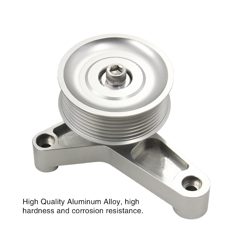 Adjustable EP3 Pulley Kit For Honda 8th 9th Civic All K20/K24 Engines with Auto Tensioner Keep A/C Installed