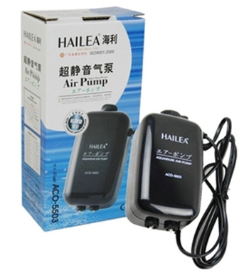 Super quiet and high power Hailea ACO 9601 9602 9610 5501 5503 5504 5505 Aquarium Air Pump Fish Tank air compressor. Oxygen pump