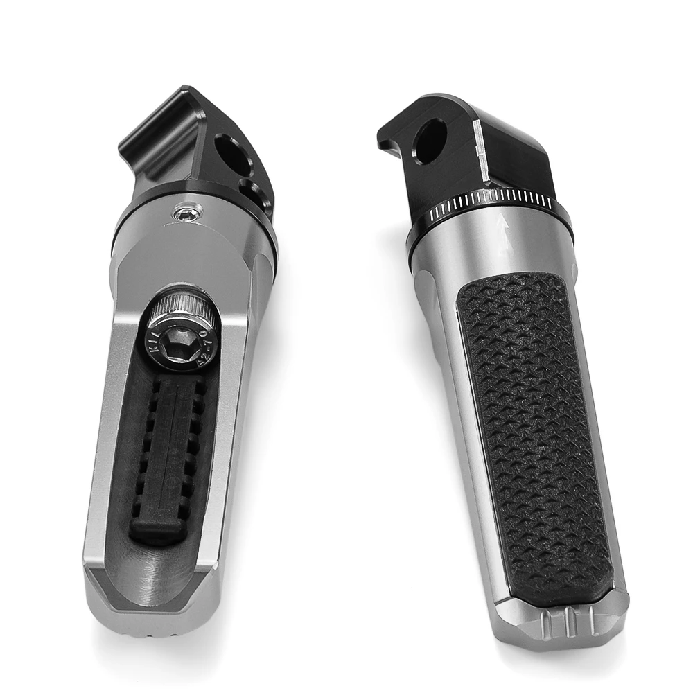 Rear Foot Pegs Passenger Footrests For Yamaha MT07 MT 07 FZ6 FZ1 TMAX 500 530 T-max 530 YZF R3 R25 XSR900 XSR700 MT03 MT09