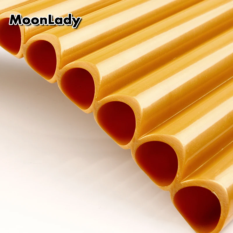 High Quality 22 Pipes PanFlute With Base G Key ABS Plastic Romania Panflute Music Instrument Tunable Panpipes Flauta Wholesale
