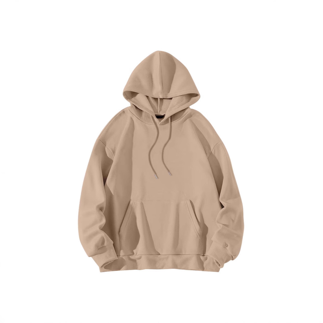 Designer's fashionable personalized printed versatile long sleeved loose hooded sweatshirt for spring and autumn women's wear