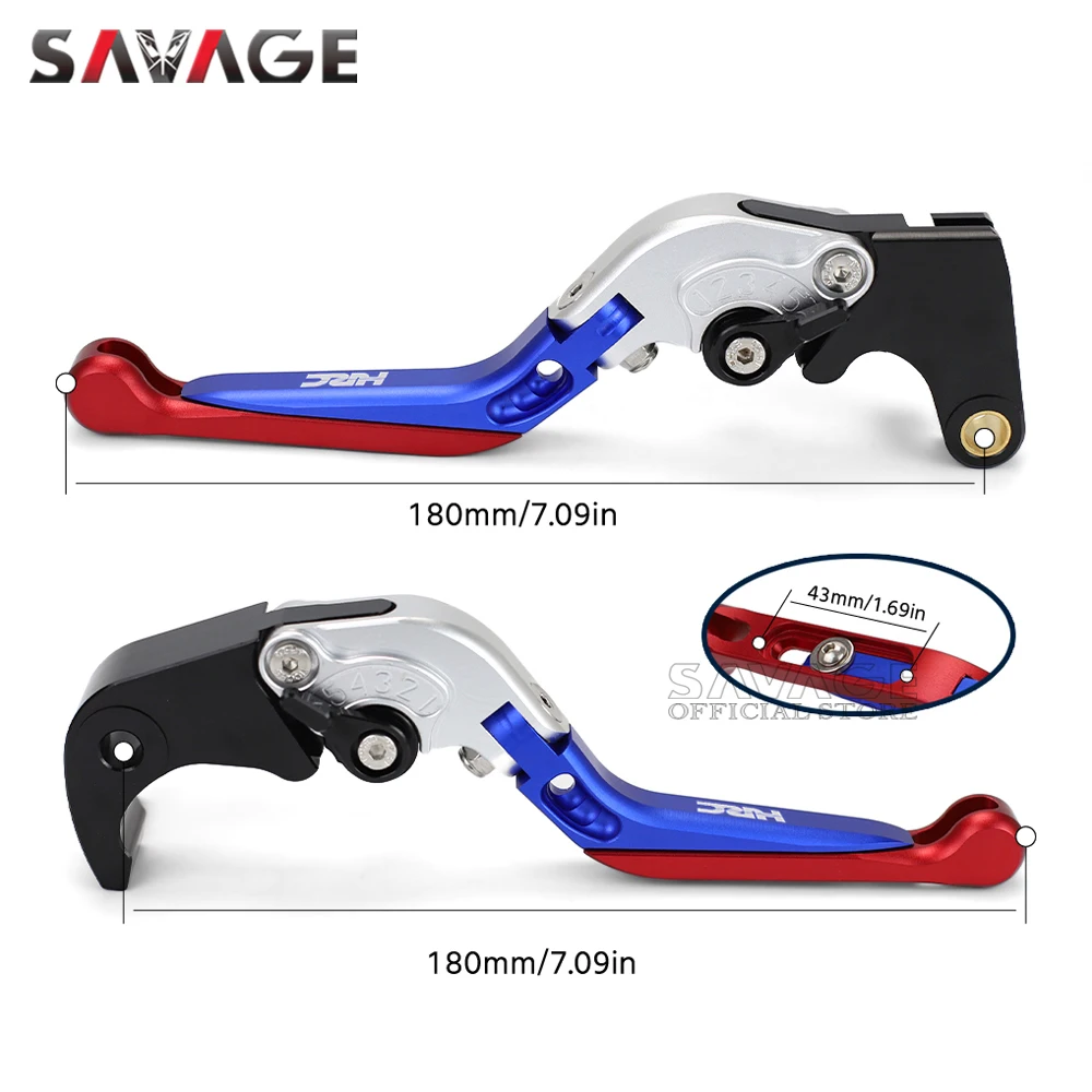 HRC Brake Clutch 2025 Levers new For HONDA CBR 600 900 1000 RR 2002-2021 CBR600RR CBR1000RR CBR954 Motorcycle Folding Extendable CNC