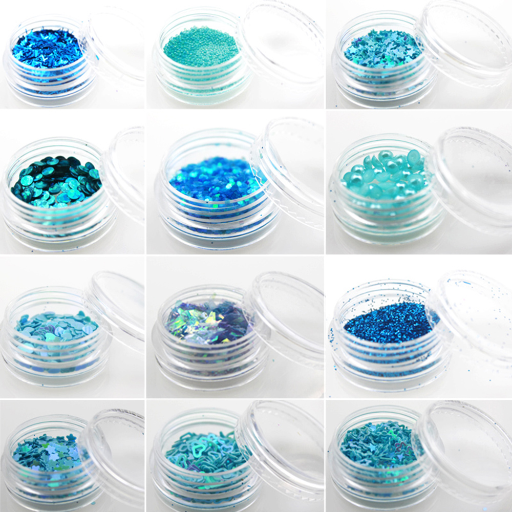 c Pcs set Glitter Powder Body Festival Party Nail Art Face EyeShadow Painting Sequins Decorations Tattoo Roots