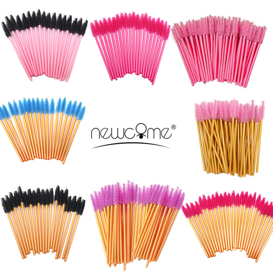 df ed Brush Lashes NEWCOME Eye pcs Lot Disposable Eyelash Extensions Applicators Mascara False lash
