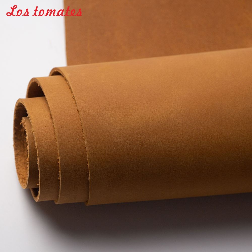 Natural real Cow Skin Leather Crazy Horse Leather Pull-Up tanned Genuine Leather for Diy Leather Craft for Belt Wallet Bag Shoes