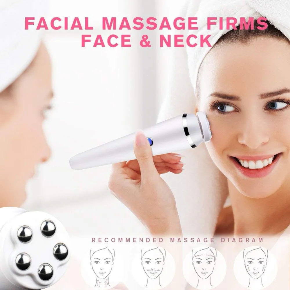 e d Facial cleansing in Brush Set for Skin Cleaning and Exfoliating with Different Cleansing Head Face Washing Product cleansg Sk Cleang