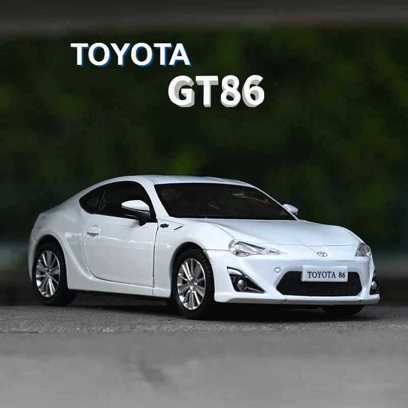 1 36 Toyota GT 86 Alloy Sports Car Model Diecast Metal Track Racing Car Vehicles Model Simulation Miniature Scale Kids Toys GiftXJ241109