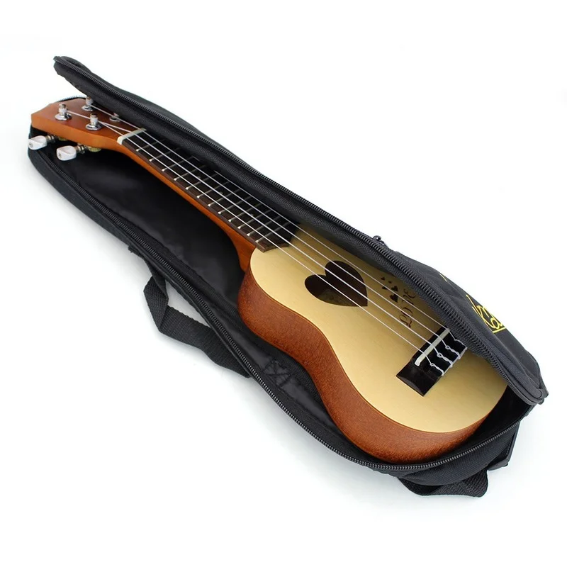 17 Inches Mini Ukulele Light Waist Couple Guitar Uke Sapele Spruce Instrument Ukulele Bag Included Guitar Musical Instruments