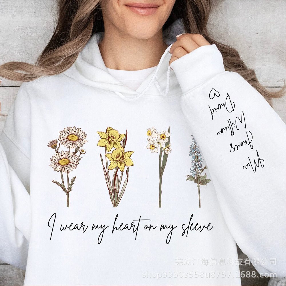 Designer women's hoodies start ordering trendy bouquets, minimalist style, birthday flowers, Mother's Day, overseas hot sales