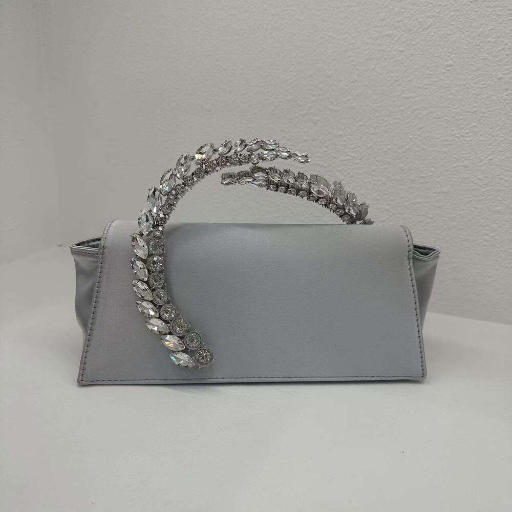 for Women 2024 New Internet Celebrity Same Style Flash Handbag Instagram Fashionable Diamond Single Shoulder Crossbody Bag