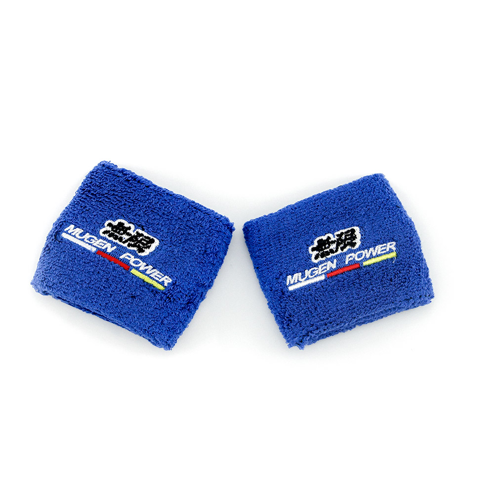 New MUGEN JDM Style Reservoir Brake Clutch Oil Tank Cap Socks Universal for all Cars Black Blue Red
