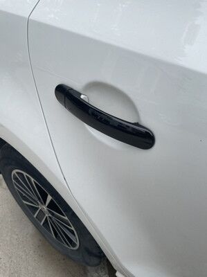For Skoda Fabia I 6Y 1999 2000 2001 2002 2003 2004 2005 2006 Gloss Black Chrome Car Door Handle Covers Car new 2025 Accessories Stickers