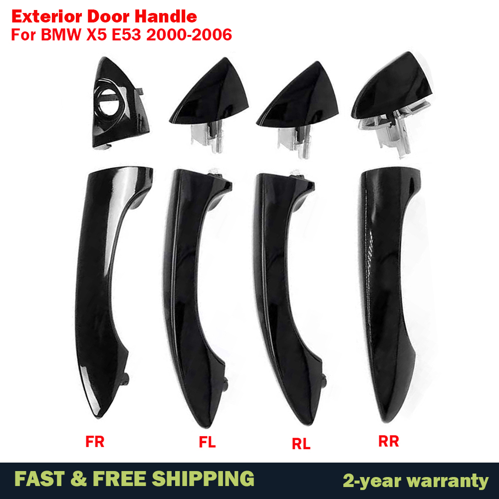 Car Front 2025 Left right /Rear Left Right Passenger Outside Door Handle For- X5 E53 2000-2006 new 51218243618 51218243617