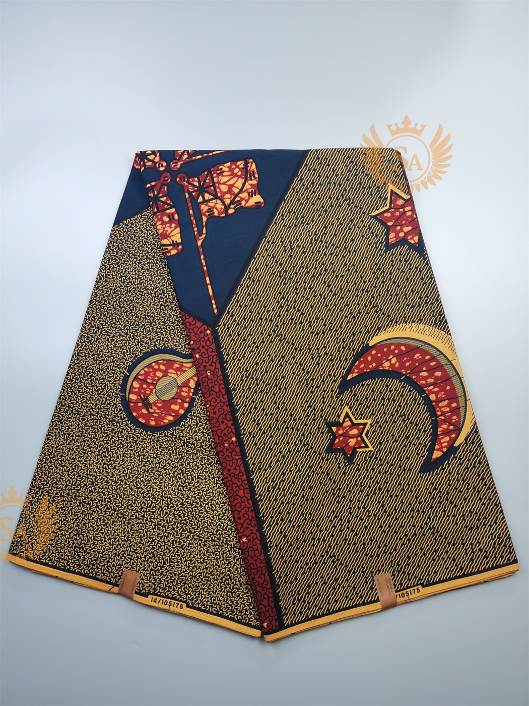 Veritable Wax Guaranteed Real High Quality wax print fabric Pagne African Ankara dutch n10