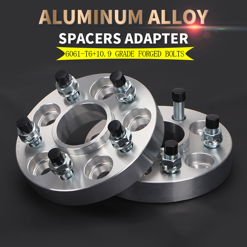 2PCS 20/25mm Wheel Spacers Adapter PCD 5x110 CB 65.1mm For Alfa Romeo Stelvio,Giulia,Brera,Spider,159 Fiat 500X M14x1.5 12x1.25