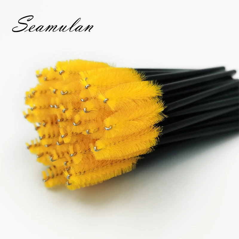 c a Pcs Brushes Makeups Eyelash Disposable Mascara Wands Applicator Eye lashes Cosmetic Brush Maquiagem Cilio Makeup Tool