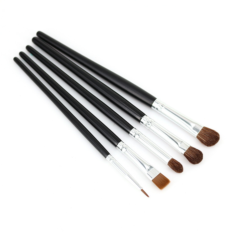 d c Makeup Brushes Set Professional Eyes pcs Eye Shadow Liquid Liner Brow Cream Crease Pencil Blending Smudge Beauty Tools Kit