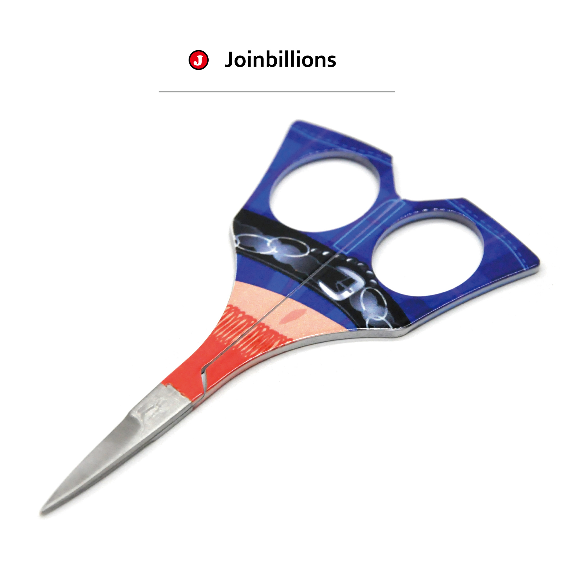2025 new Printed Steel Makeup Scissor
