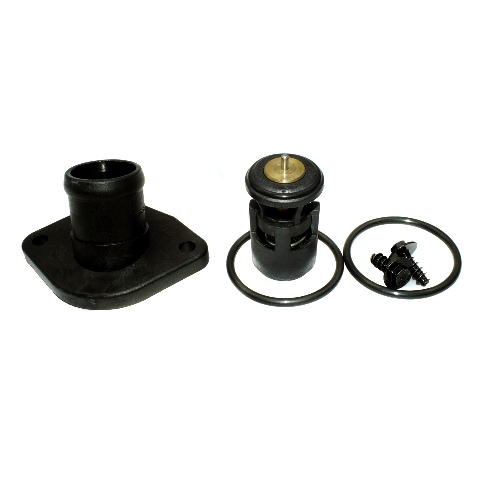 WOLFIGO Engine Coolant Thermostat For VW Golf Caddy Polo Seat Altea Arosa Cordoba Ibiza Toledo Skoda Fabia Octavia 032121110B