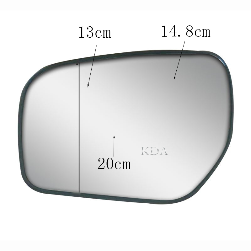 Auto Left Right Heated Wing Rear Mirror Glass for Renault Koleos 2008 2009 2010 2011 96365JY26A 96366JY26A