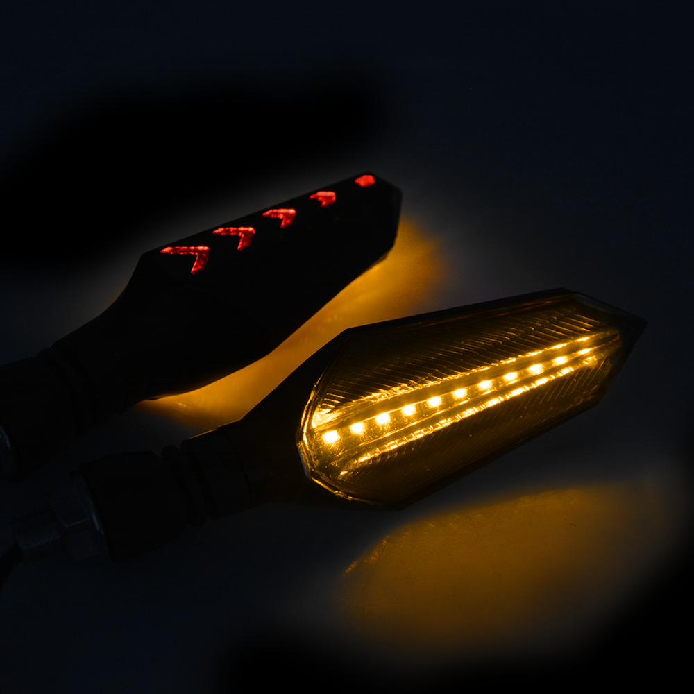LED Turn Signals Light Flasher Tail Lamp Indicator Lighting for Honda CB400 CB500F CB500X CB600F CB750 CB1100 CBF1000ST CB1000