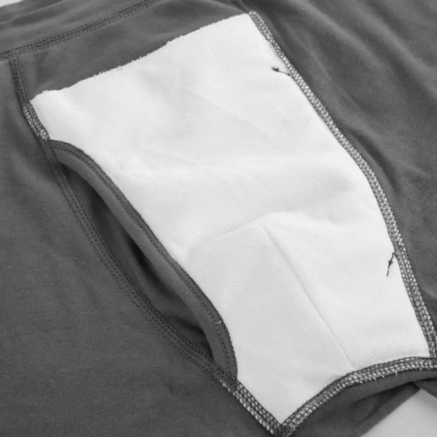Adult Diaper Men's Washable Incontinence Shorts Open Underwear Adult Patient Reusable Breathable Pant Diaper for Travel Hospital