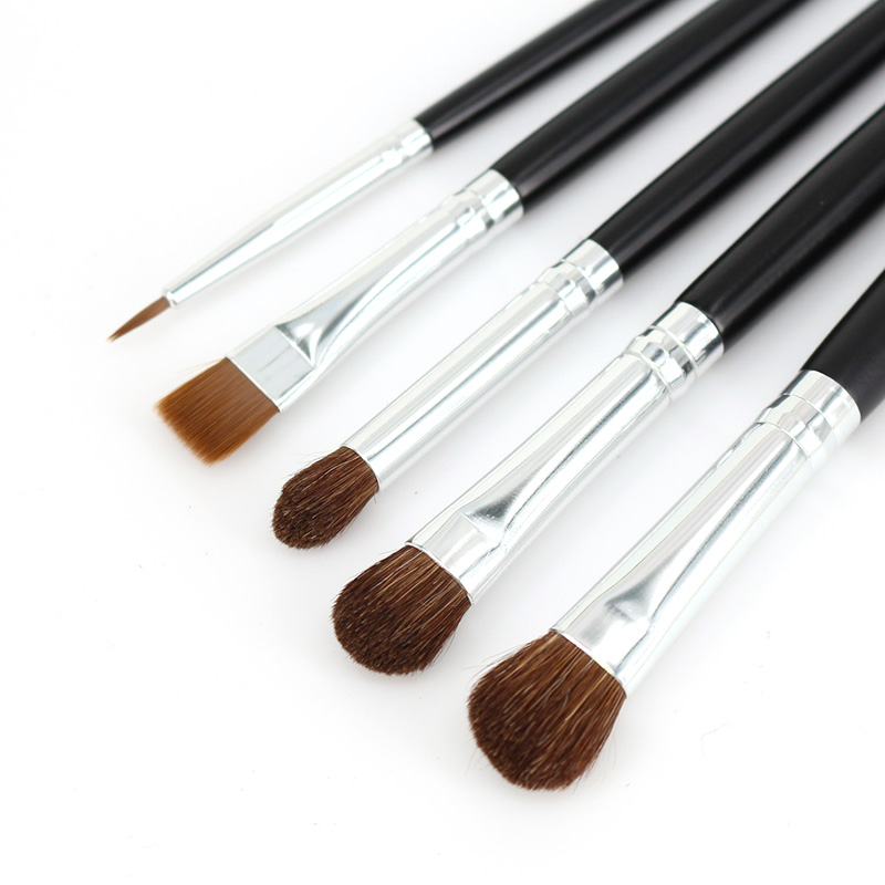 d c Makeup Brushes Set Professional Eyes pcs Eye Shadow Liquid Liner Brow Cream Crease Pencil Blending Smudge Beauty Tools Kit