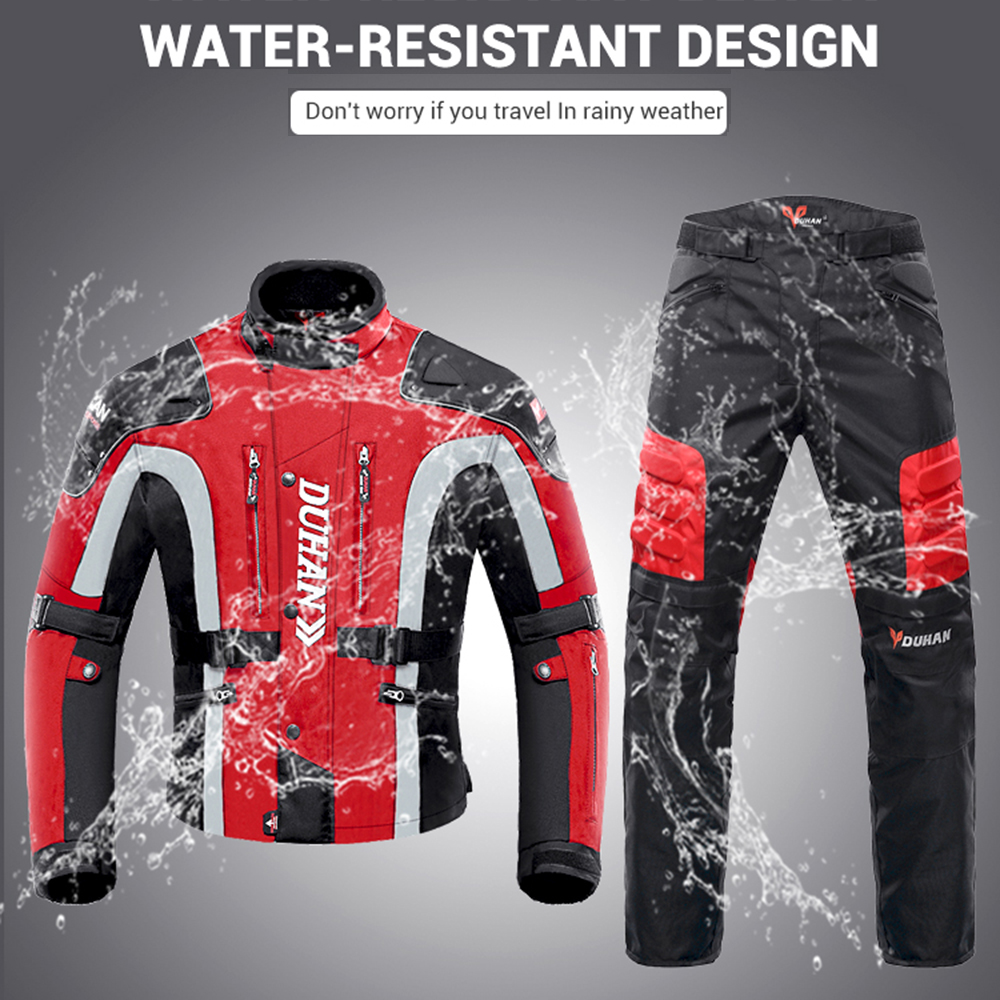 Motorcycle Jacket Men Motocross Jacket Ropa De Motorista Para Hombre Motorcycle Riding Pants Rally Suit Padded And Warm