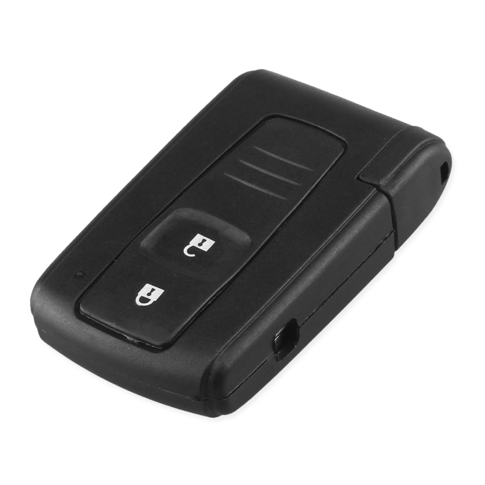 Dandkey Remote Key new Case Shell Fob 2/3 Buttons For Toyota Prius Corolla Verso 2004-2009 Smart Card Blank Uncut 2025 Toy43 Blade