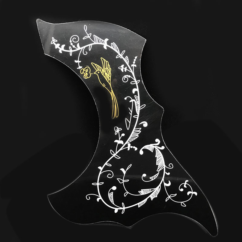 Professional Folk Acoustic Guitar Pickguard Self-adhesive Pick Guard Sticker for Acoustic Guitarra Accessories