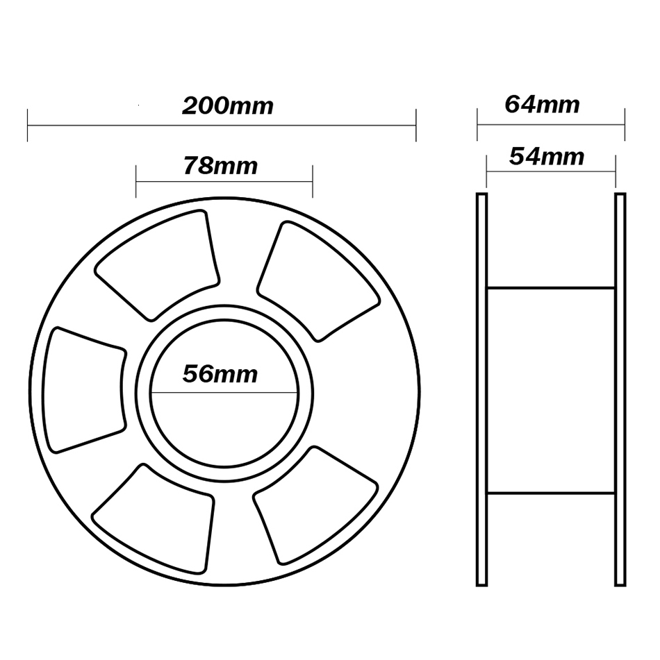 SUNLU PETG 3D Printing Filament 1.75mm 1KG 2.2lb 3D Printer Filament Dimensional Accuracy +/- 0.02mm Translucence Refill Red