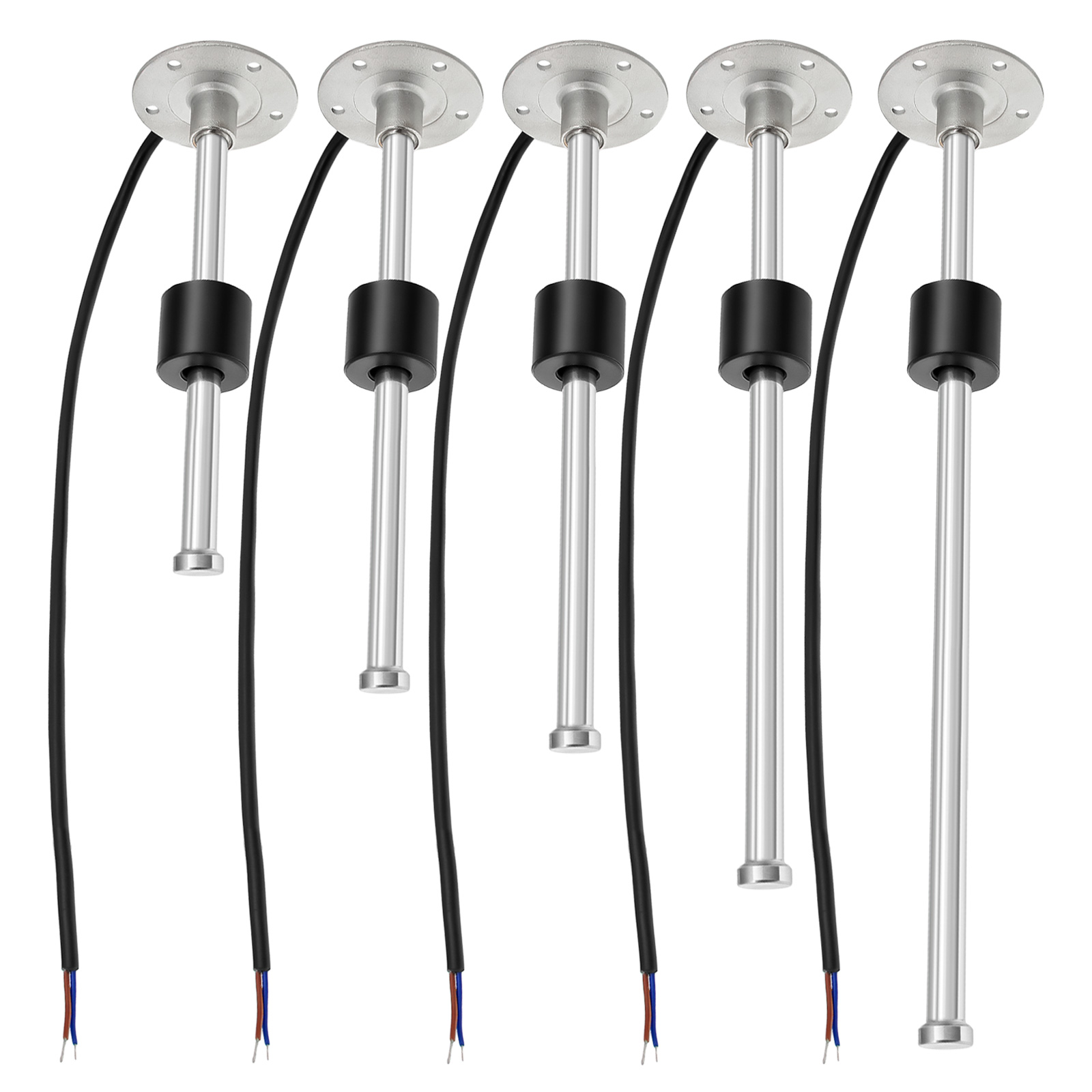 Universal 52mm Digital Fuel Level Gauge for 0-190ohm fuel gauge Fuel Sender Unit Water Level Sensors fit marine boat yacht car