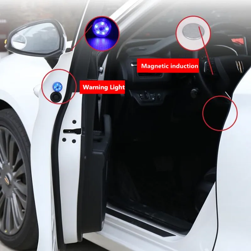 Car-Styling LED Car Safety Warning Lights For Opel Mokka Corsa C D Astra G J H insignia Vectra Zafira Kadett Monza Combo Meriva