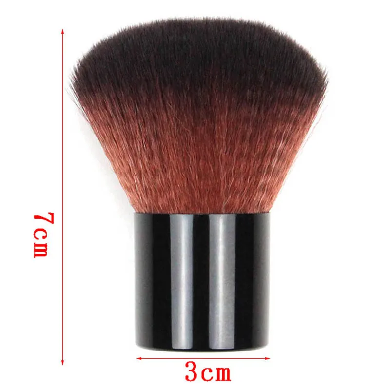 ca f Big Brushes Set Black Makeup Powder Cosmetic Brush Face Blush Contour Kabuki Nail Tools With Bag Sculpting