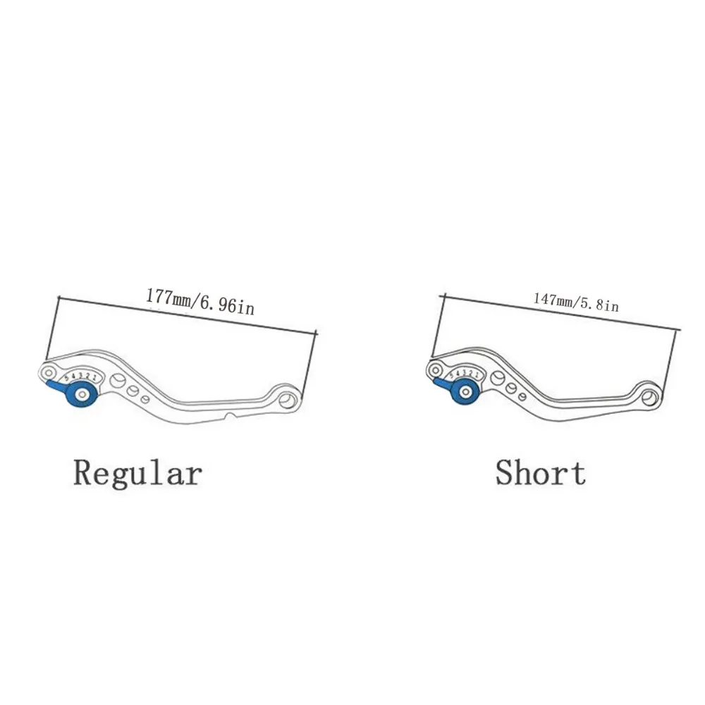 VESPA 50-125 PV For ET3 PK S XL CNC Short Long Motorcycle Adjustable Brake Clutch Levers Front & Rear Drum smile &
