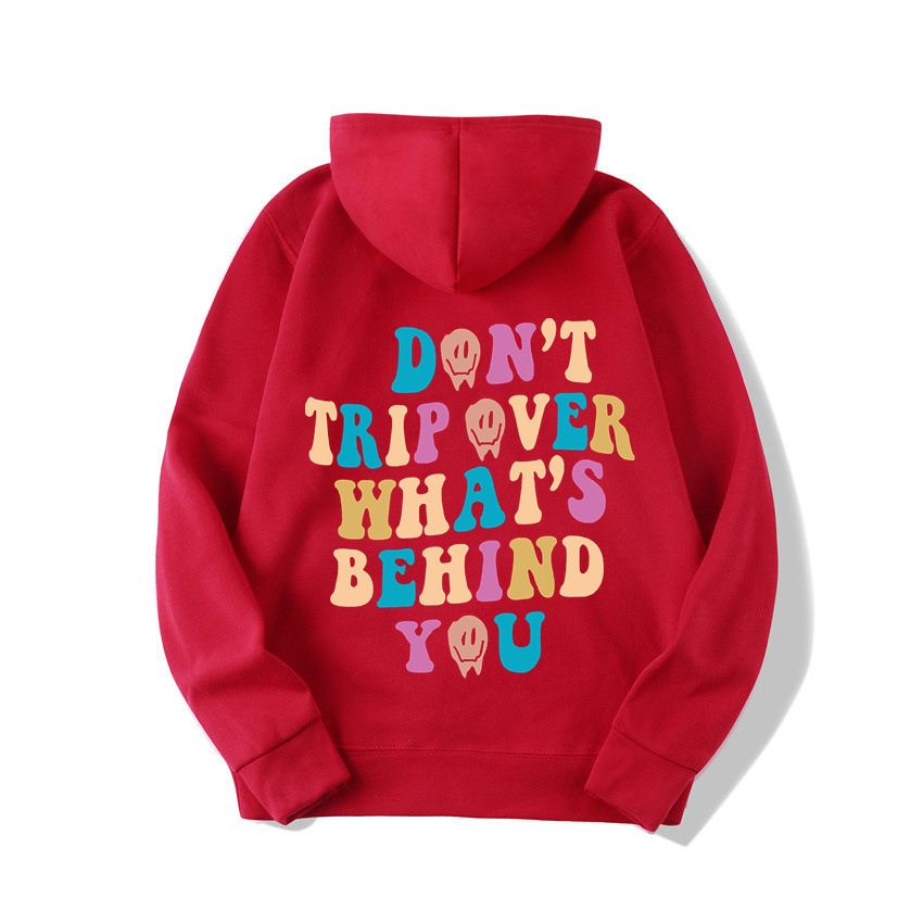 Designer Fashion Sports Letter Trendy Brand Loose Men's and Women's Hoodie