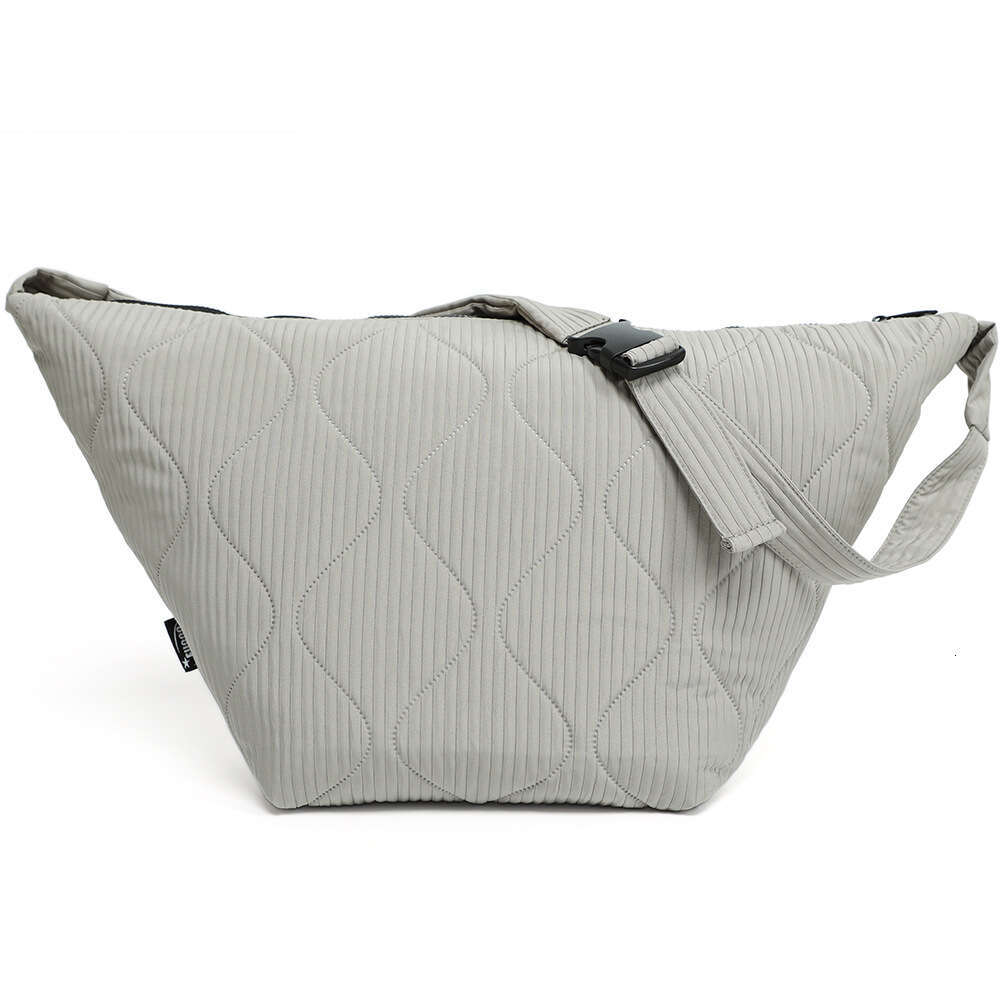 Autumn 2024 Women's New Nylon Down Filled Cotton Large Capacity Crossbody Dumpling Bag