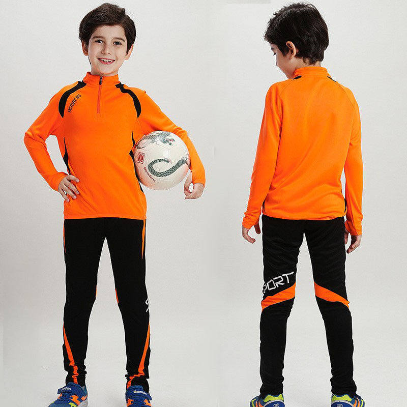 Boy Girl Autumn Running Sweatshirt + Sweatpants Children Kid Basketball Football Soccer Sets Sport Suit Tracksuit Jersey Kit 09