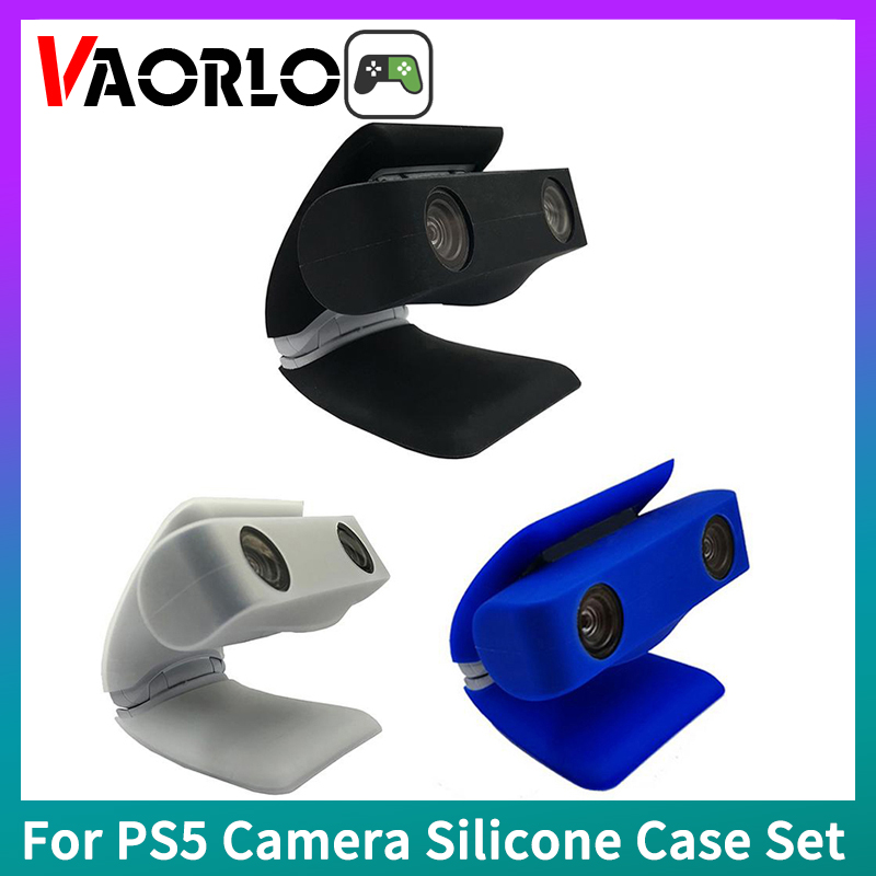 For PS5 HD Camera Silicone Protective Case Dustproof Anti-scratch Washable Silicone Camera Cover Sleeve Protector Case Cover