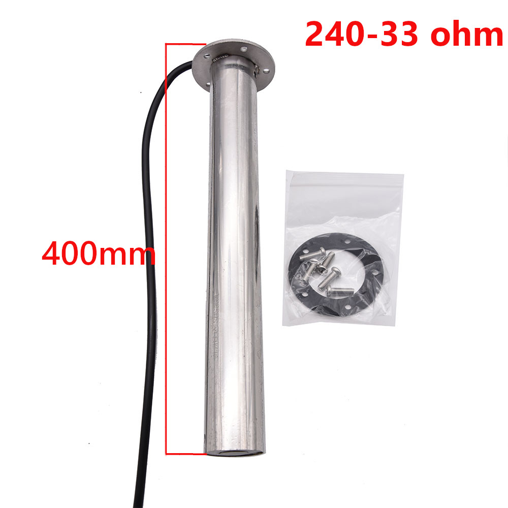 600mm 500mm 450mm 400mm 300mm 150mm Sewage Level Gauge sensor Marine Boat Car sewage sender fit for 0-190ohm 240-33ohm