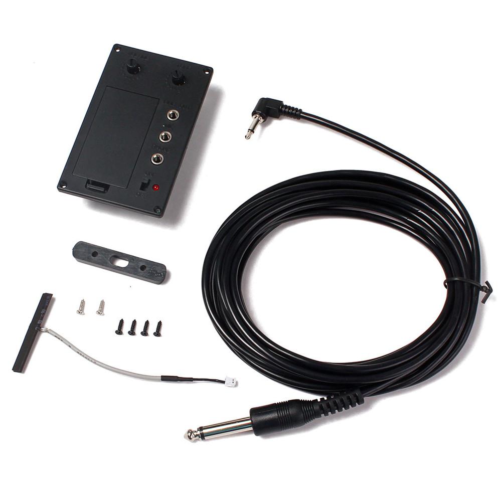 Electric Violin Pickup EQ Preamp Transducer Violin Parts Musical Instrument Guitar Accessories New Year Gift free shipping