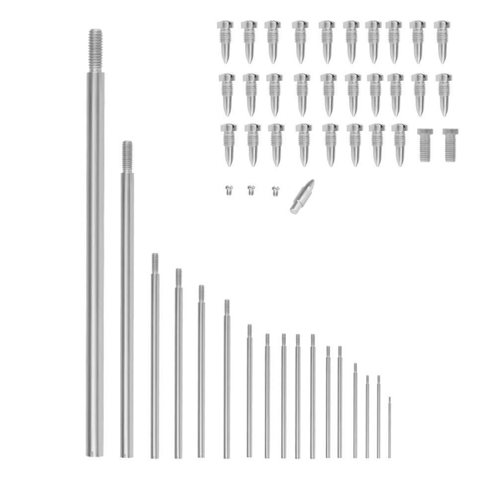 Saxophone Bass Drum screw Repair Tool Kit Screws Threaded Rods Tapered Nail Musical Instrument Accessories Replacement Parts