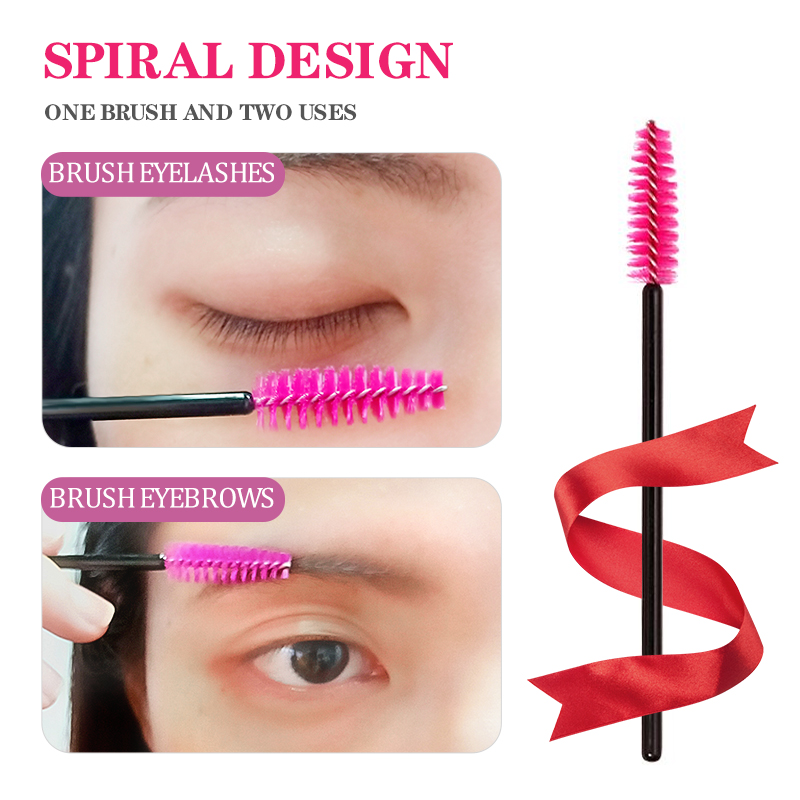 cb Eyebrow Brushes Disposable Eyelash Pcs One off Mascara Applicator Wand Spoolers Comb Makeup Tool Set