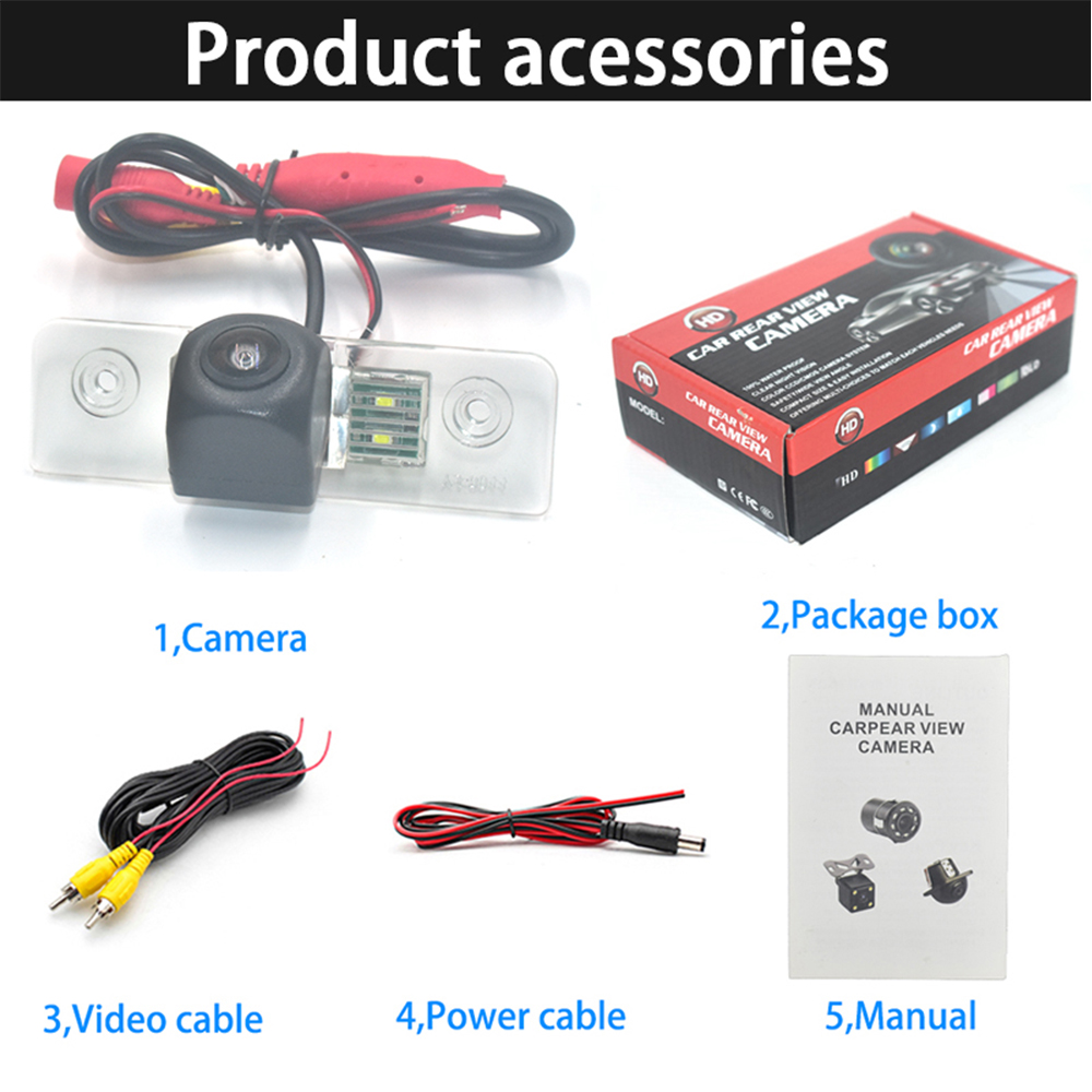 ZJCGO Car 2025 Rear View Reverse Backup Parking AHD 1080P Camera for Voo C30 new Hatchback Mercury Sable