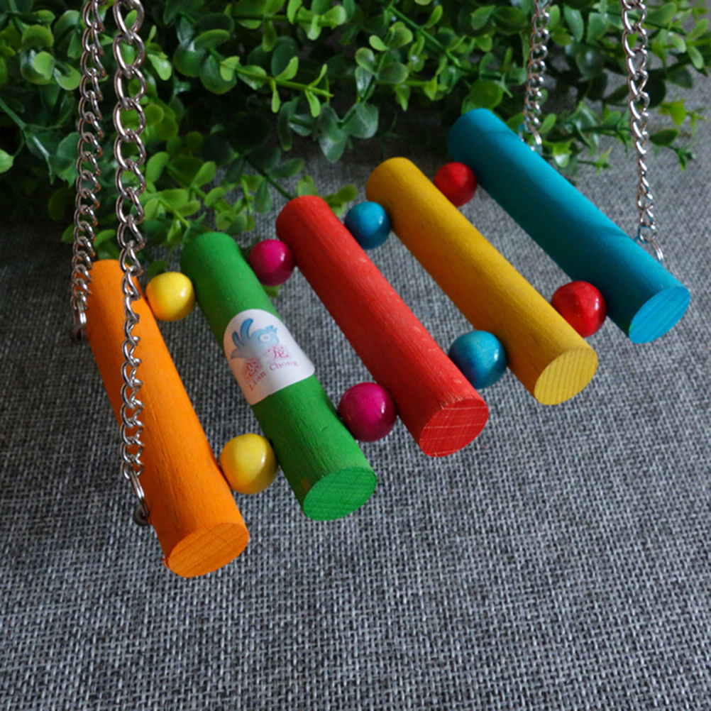 Birds Toy Pet Bird Parrot Parakeet Budgie Cockatiel Cage Bird Toys HangingToy Brinquedo Hammock Swing Toy