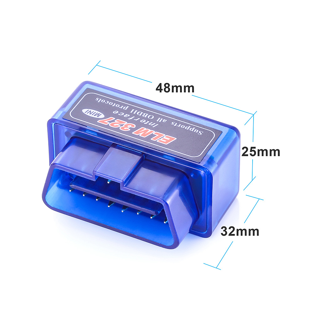 Mini ELM327 OBD V1.5 new V2.1 OBD2 Bluetooth-compatible Auto Scanner OBDII 2 Car Tester Diagnostic 2025 Tool for Android Windows Symbian