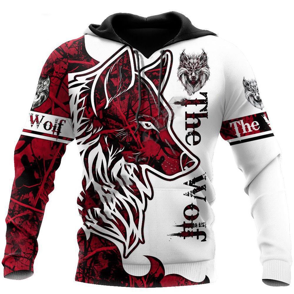 Designer hot selling classic animal pattern 3D digital printing fashion trend hoodie