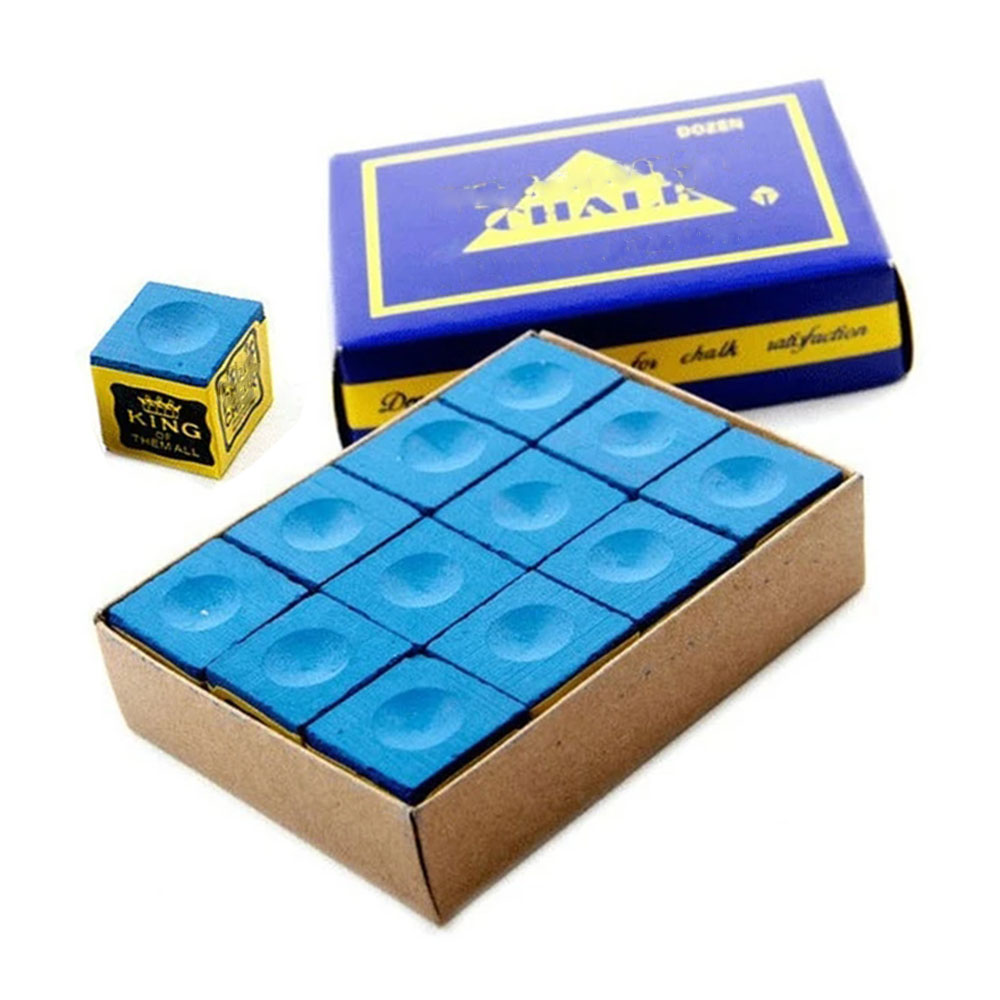 4pcs Cheap Billiards Snooker Cue Chalk Billiard No-slip Chalk Indoor Sport Accessories