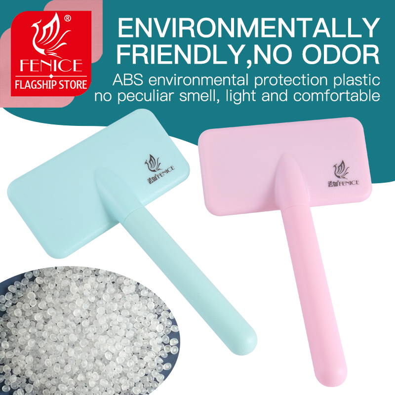 Fenice Pet Cat Dog Rabbit Hair Brush Hair Massage Comb Open-Knot Brush Groming Cleaning Tool Stainless Steel Comb Needle